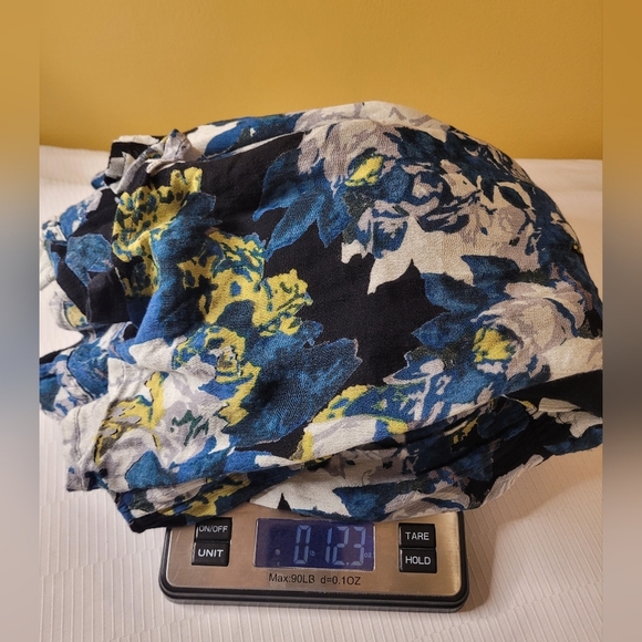 World Market Floral Boho Bohemian Lace High Neck Modest Maxi Dress sz L/XL - Picture 10 of 10